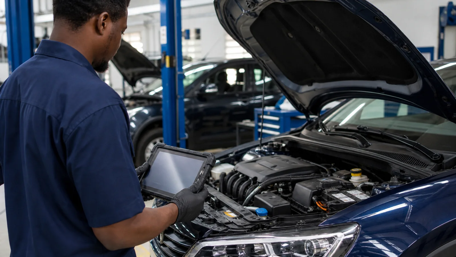 Computer Diagnostics service at CarPlug Ghana