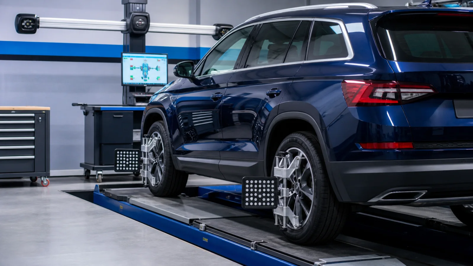 Wheel Alignment service at CarPlug Ghana